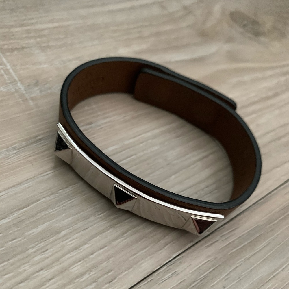 Valentino Leather Braceless / Stainless steel